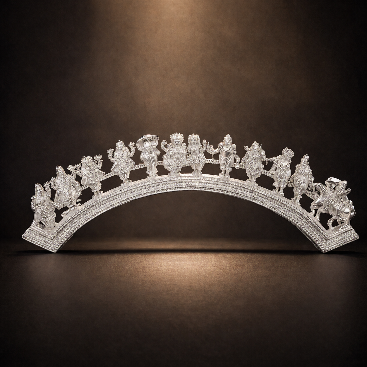 Abhimantrit Shree Vishnu Dashavatar Maha Kavach (Pure Silver)