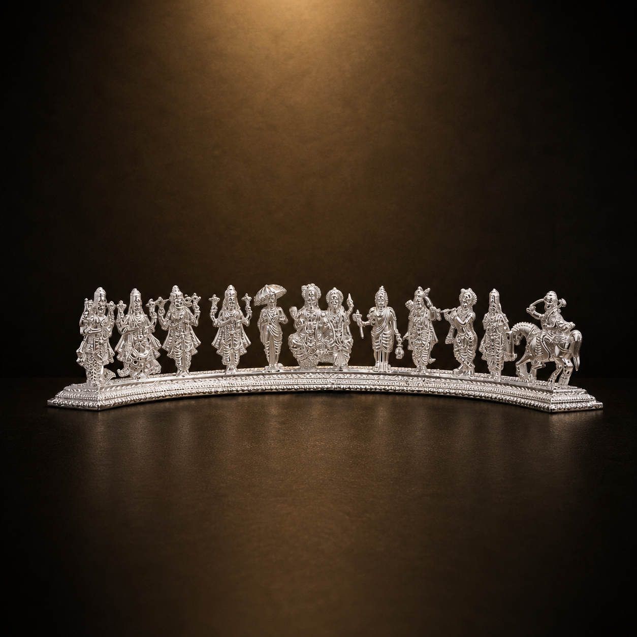 Abhimantrit Shree Vishnu Dashavatar Maha Kavach (Pure Silver)